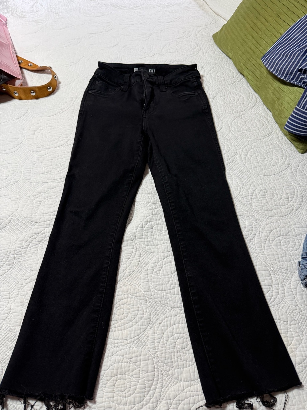 Kut from the Kloth Black Flare Jeans
